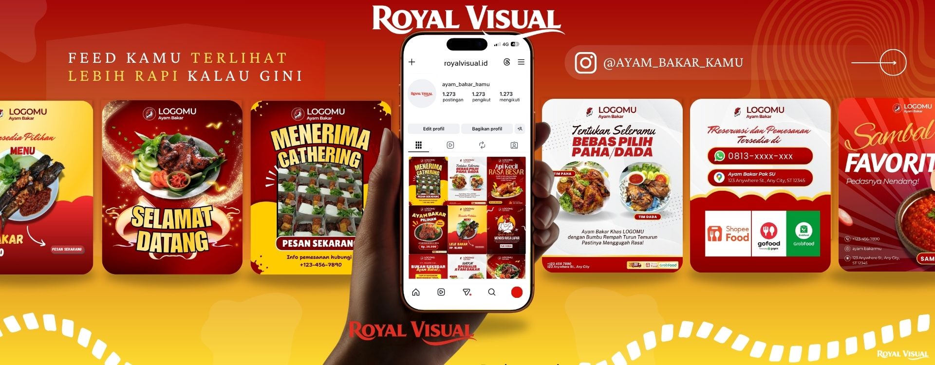 Portofolio Instagram Royal Visual