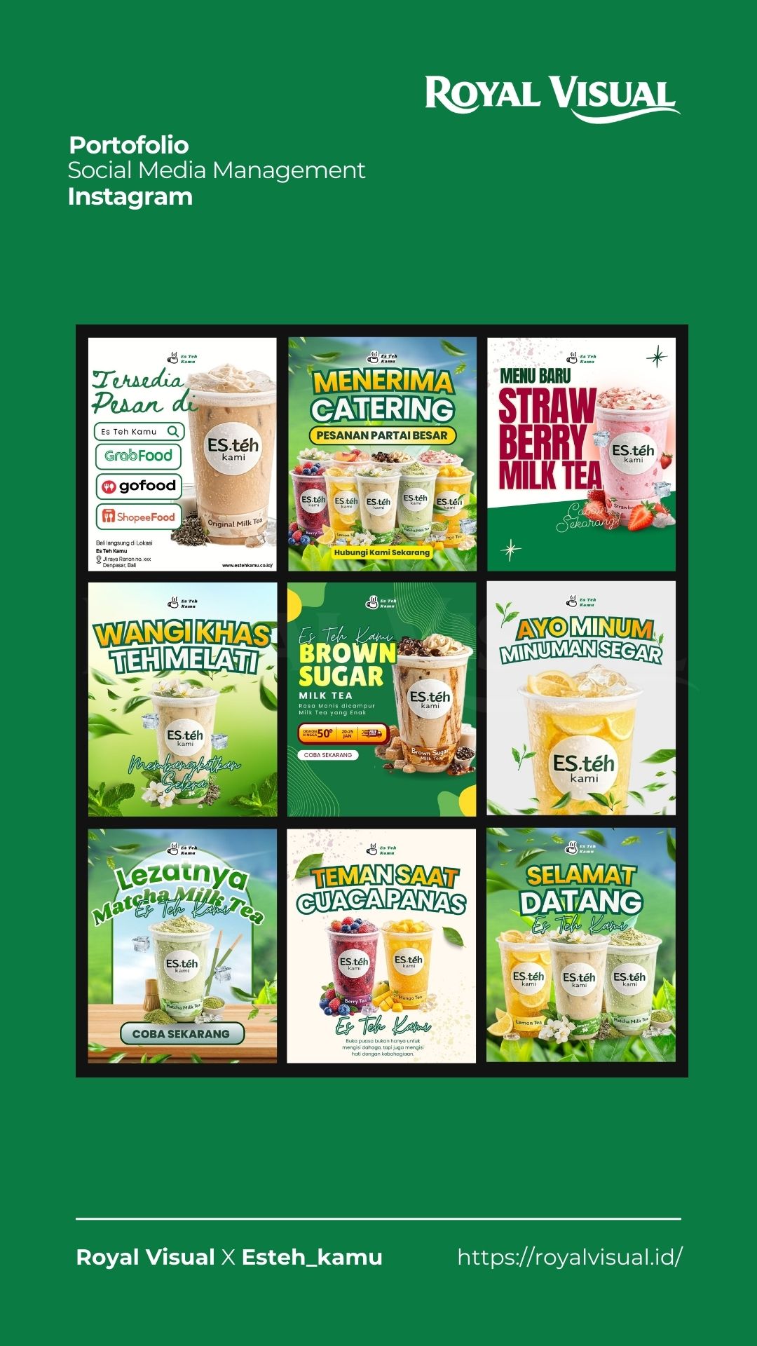 Portofolio Instagram Minuman by Royal Visual